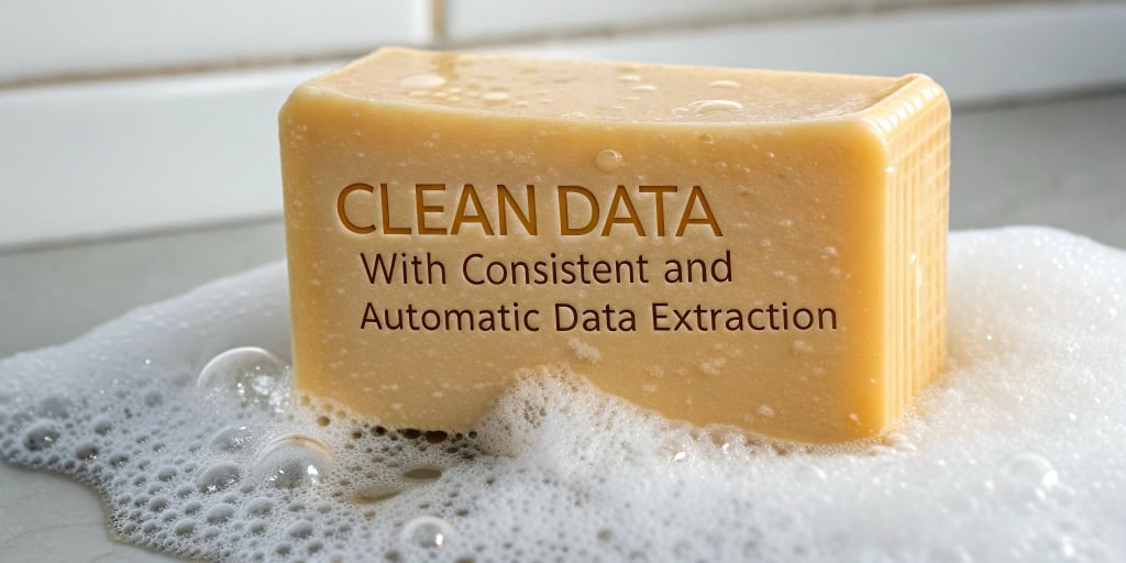 Clean Data with Consistent and Automatic Data Extraction